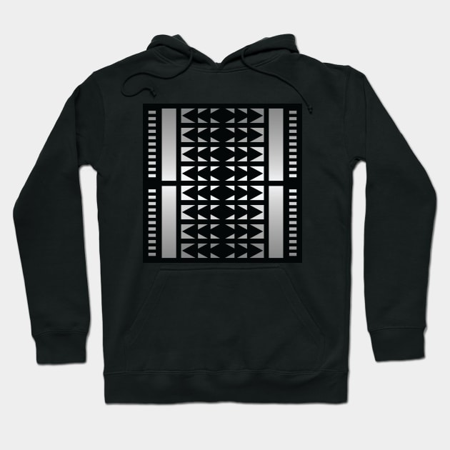 “Dimensional Split” - V.1 Grey - (Geometric Art) (Dimensions) - Doc Labs Hoodie by Doc Labs